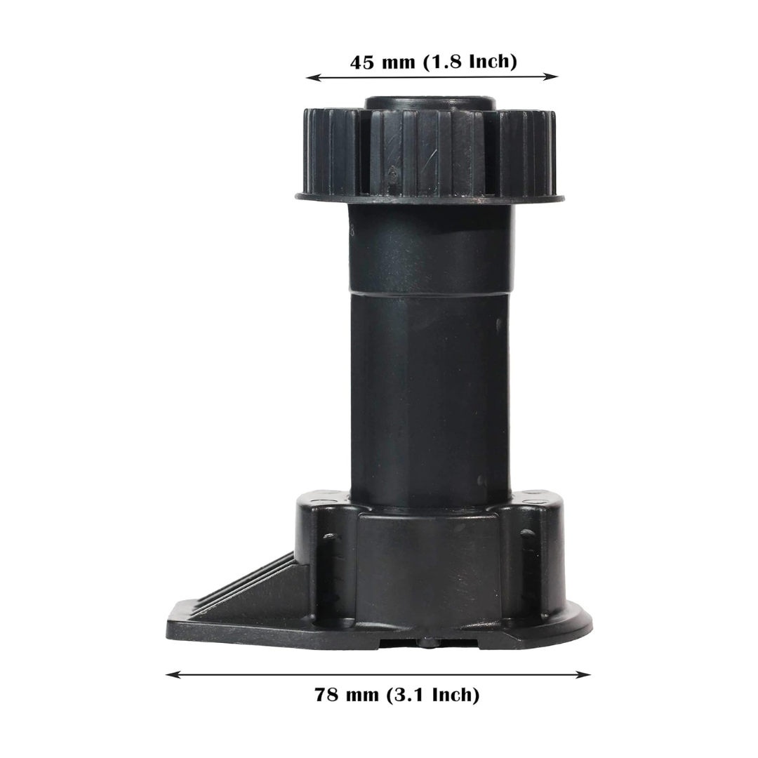 Cabinet Leveler Legs – Adjustable 5" to 6" Height Range - Berta Store 