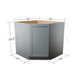 Diagonal Corner Base Cabinets - Classic Shaker Pre-Assembled - Berta Store 