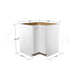 Diagonal Corner Base Cabinets - Classic Shaker Pre-Assembled - Berta Store 