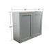 Double Door Wall Cabinet 30" High - Classic Shaker Pre-Assembled - Berta 