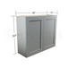 Double Door Wall Cabinet 30" High - Classic Shaker Pre-Assembled - Berta 