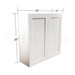 Double Door Wall Cabinet 36" High - Classic Shaker Pre-Assembled - Berta Store 