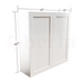 Double Door Wall Cabinet 42" High - Classic Shaker Pre-Assembled - Berta 
