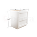 Drawer Base Cabinets - Classic Shaker Pre-Assembled - Berta Store 