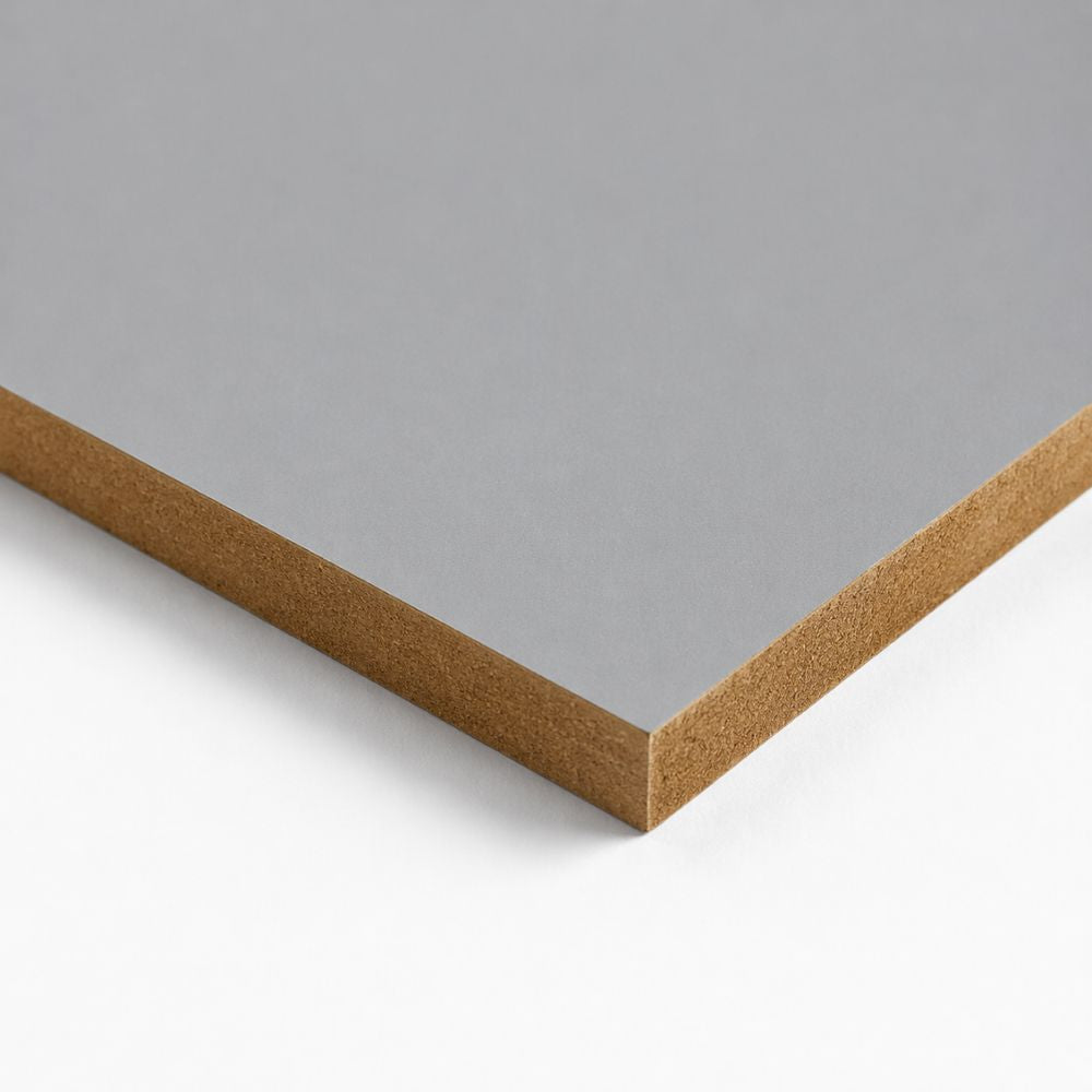 Light Gray Gloss MDF Panel 4x8 Sheet Berta Store