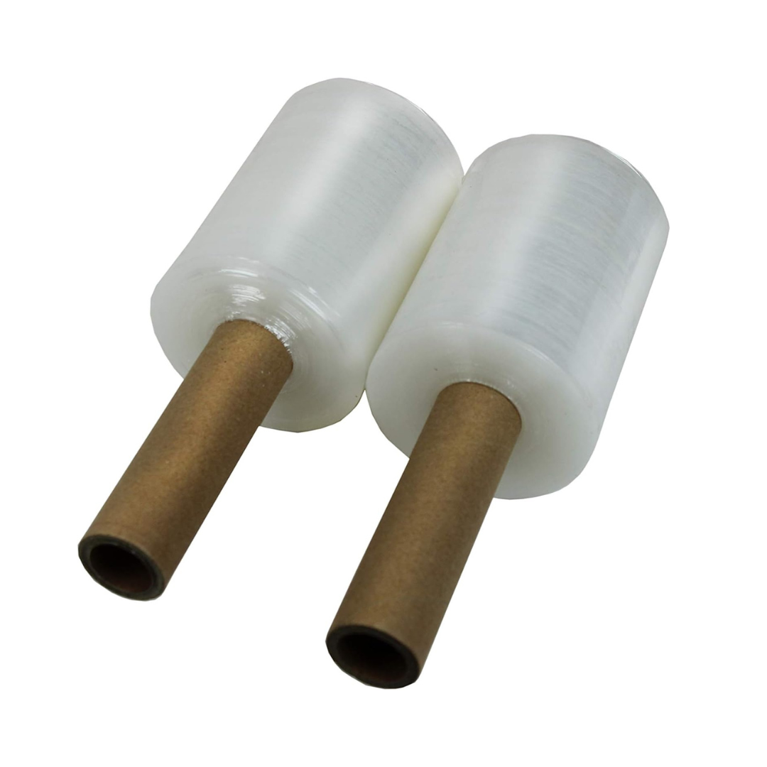Mini Hand Roll Industrial Strength Plastic Wrap - 5" x 1000 ft, 80 Gauge - Berta Store 