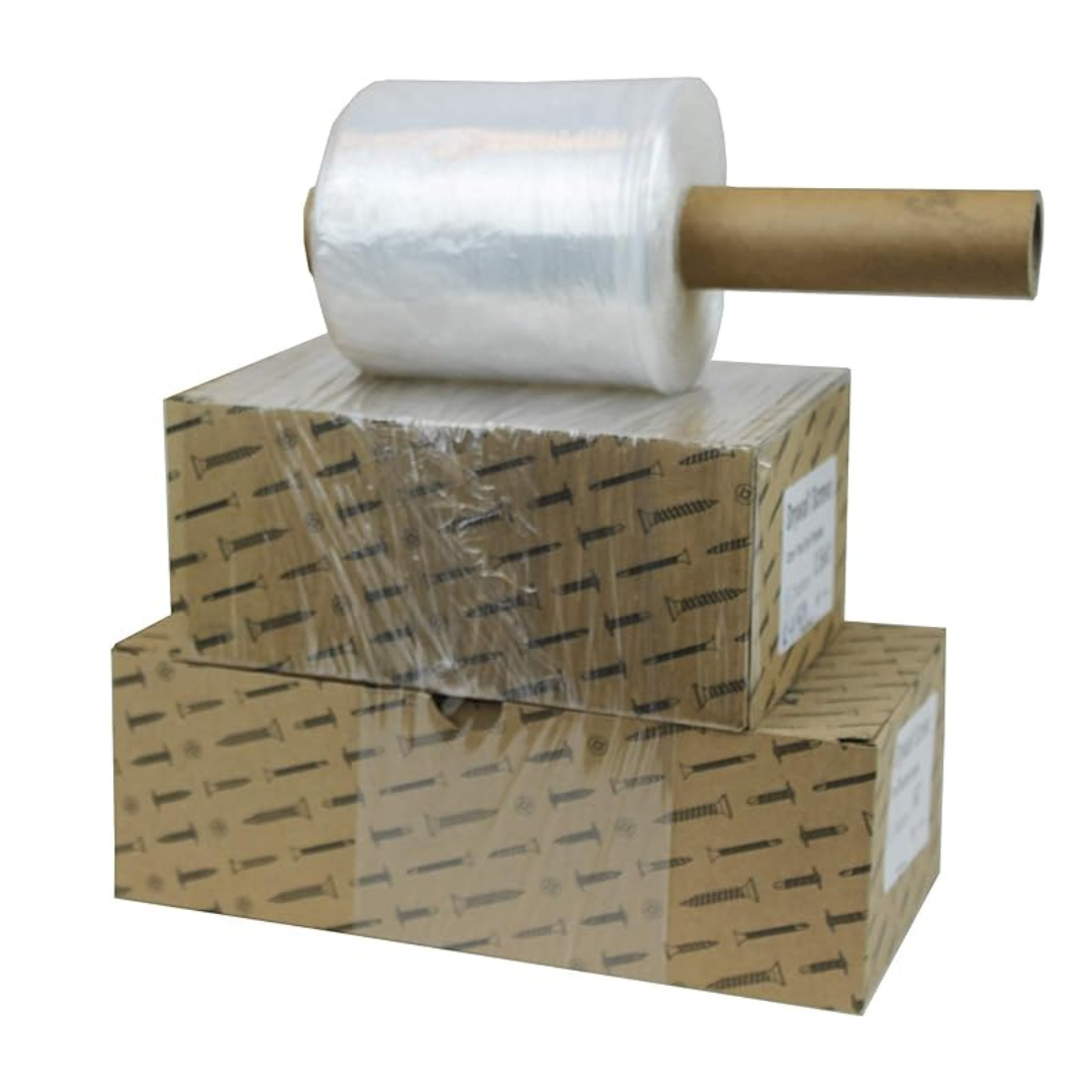 Mini Hand Roll Industrial Strength Plastic Wrap - 5" x 1000 ft, 80 Gauge - Berta Store 