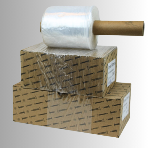 Mini Hand Roll Industrial Strength Plastic Wrap - 5" x 1000 ft, 80 Gauge - Berta Store 