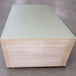 Olive green MDF panel stack, smooth matte finish, cabinet-grade board