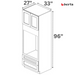 Oven Cabinets - Classic Shaker Pre-Assembled - Berta 