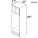 Oven Cabinets - Classic Shaker Pre-Assembled - Berta 