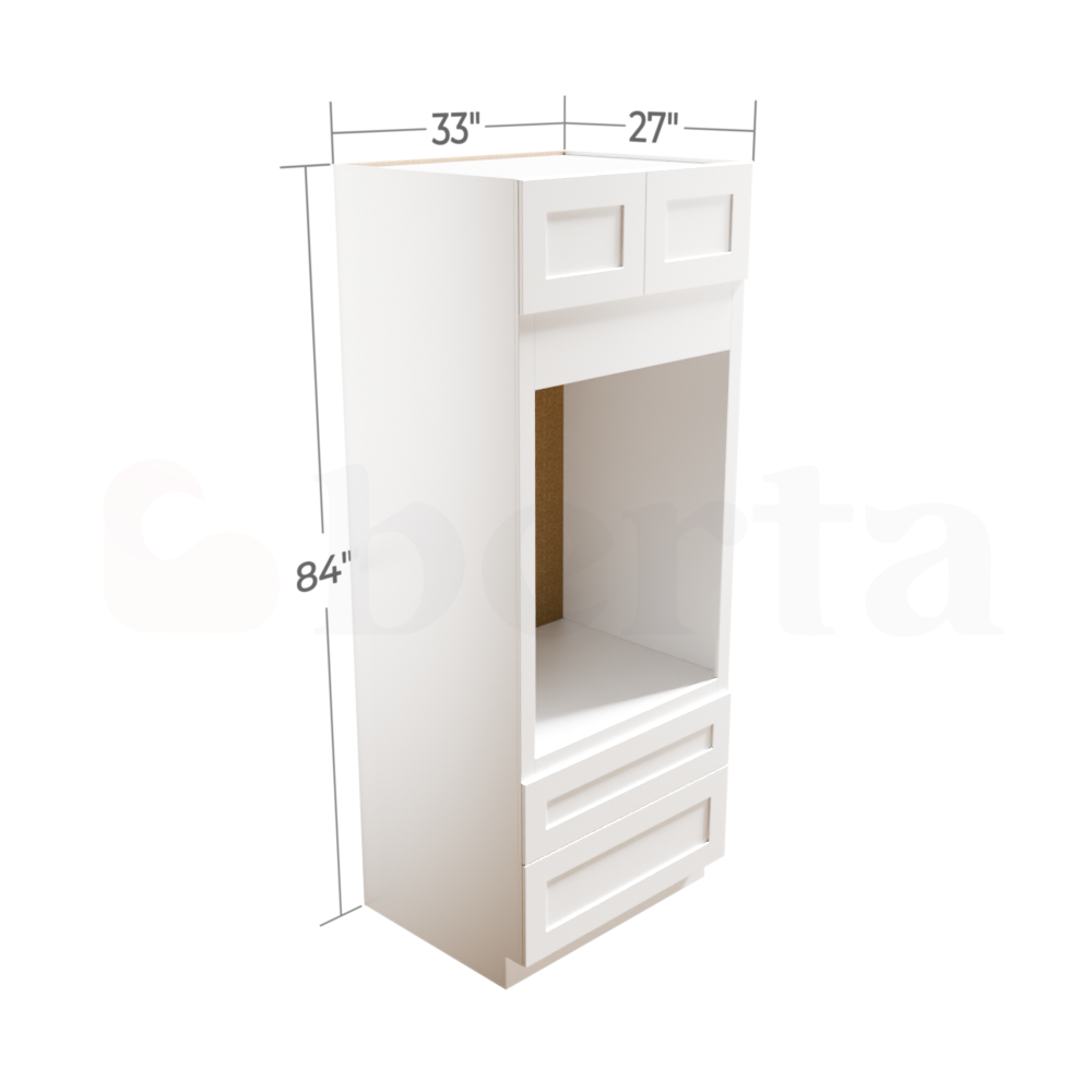 Oven Cabinets - Classic Shaker Pre-Assembled - Berta Store 