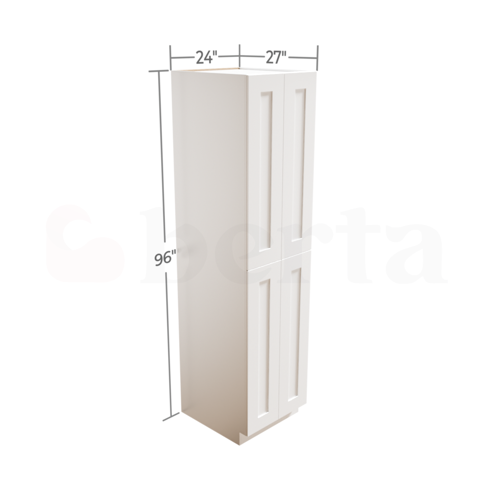 Pantry Cabinets - Classic Shaker Pre-Assembled - Berta 