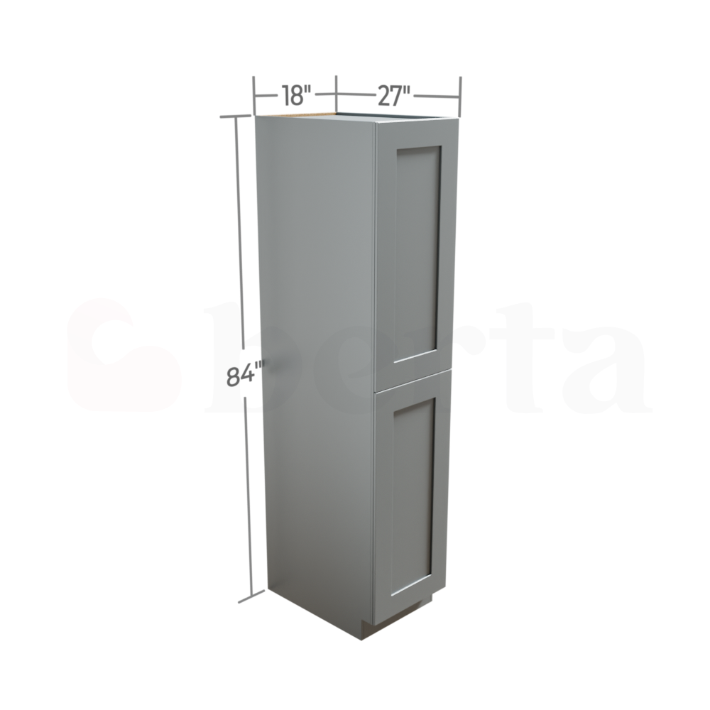 Pantry Cabinets - Classic Shaker Pre-Assembled - Berta 