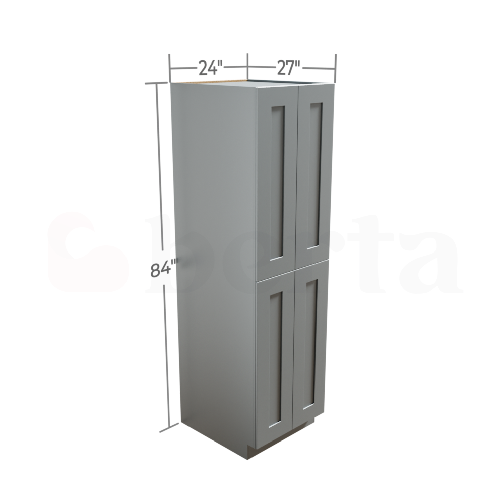 Pantry Cabinets - Classic Shaker Pre-Assembled - Berta 