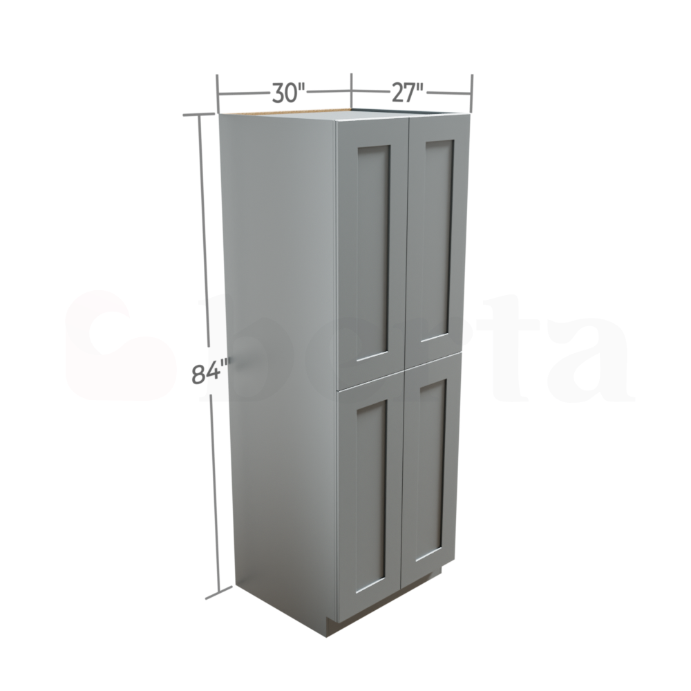 Pantry Cabinets - Classic Shaker Pre-Assembled - Berta 