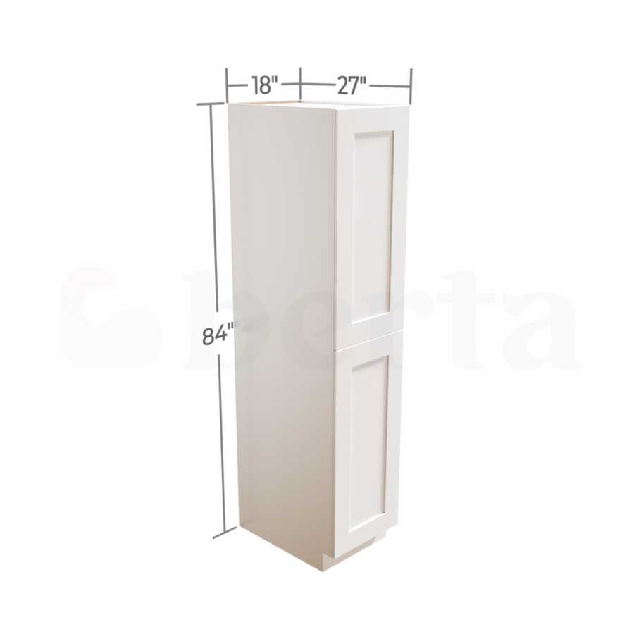Pantry Cabinets - Classic Shaker Pre-Assembled - Berta Store