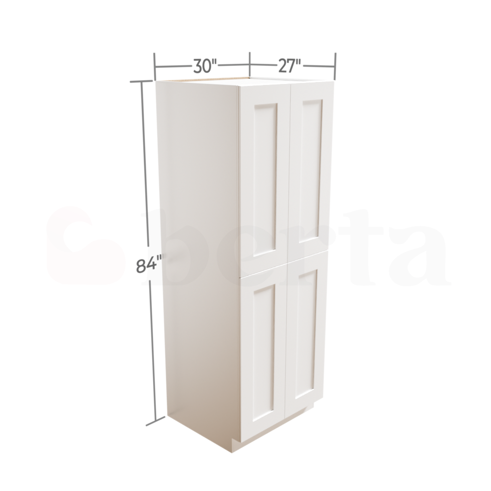 Pantry Cabinets - Classic Shaker Pre-Assembled - Berta Store 