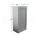 Single Door Wall Cabinet 36" High - Classic Shaker Pre-Assembled - Berta Store 