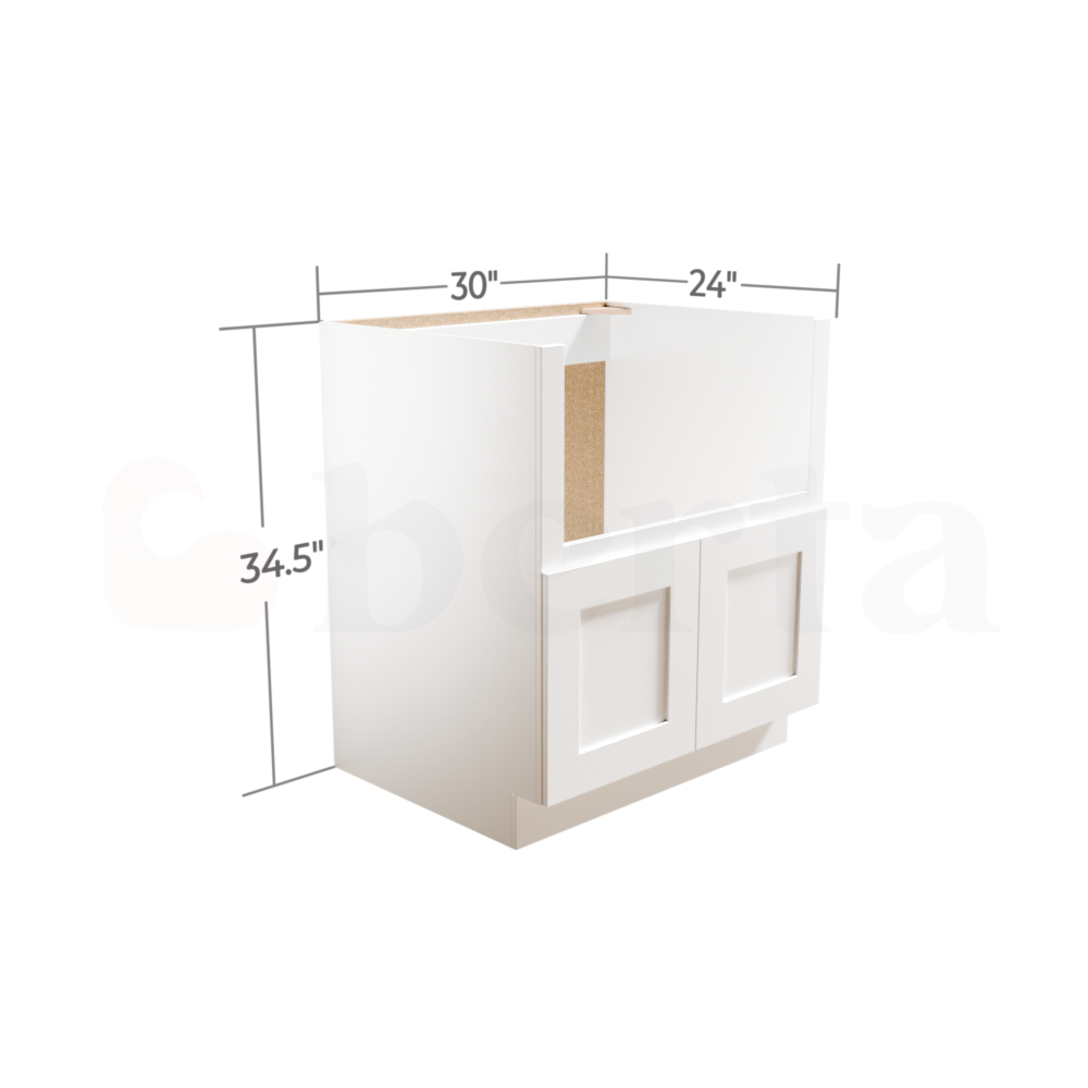 Sink Base Cabinets - Classic Shaker Pre-Assembled - Berta Store 