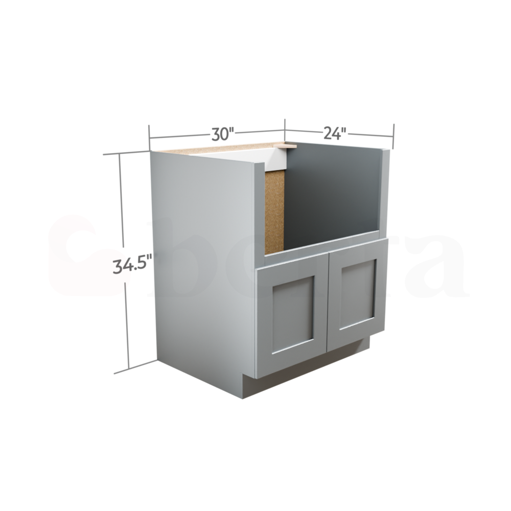 Sink Base Cabinets - Classic Shaker Pre-Assembled - Berta Store 