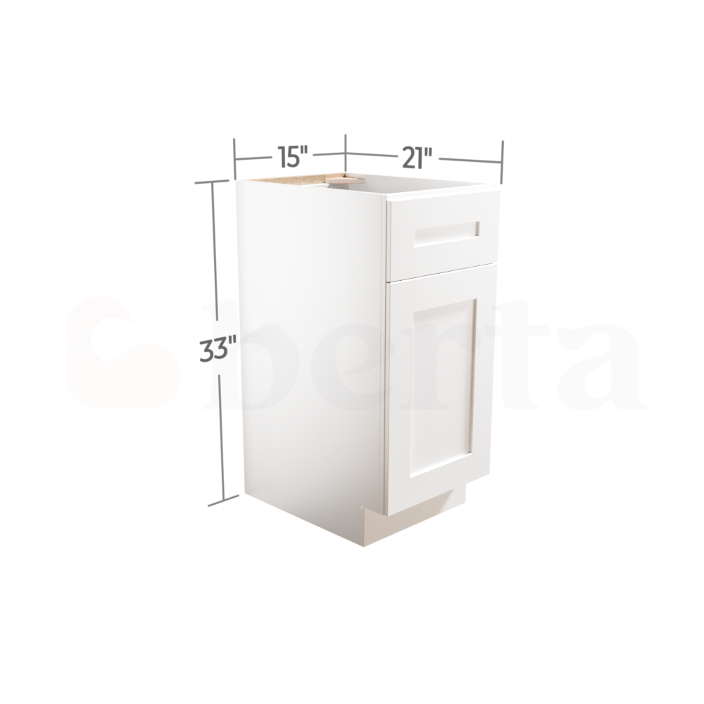 Vanity Base Cabinets - Classic Shaker Pre-Assembled - Berta Store 