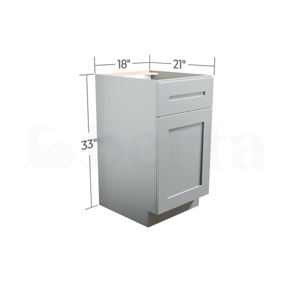 Vanity Base Cabinets - Classic Shaker Pre-Assembled - Berta Store 