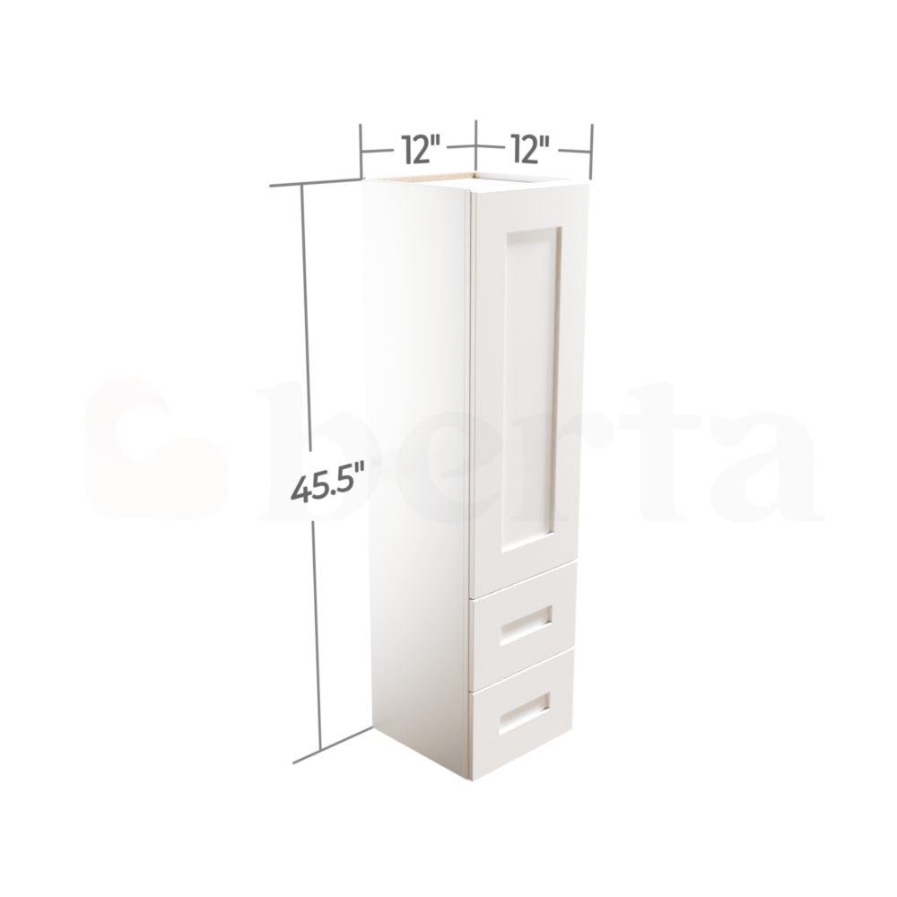 Vanity Counter Cabinet – Classic Shaker Pre-Assembled - Berta 