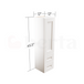 Vanity Counter Cabinet – Classic Shaker Pre-Assembled - Berta 