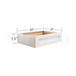 Vanity Knee Drawer – Classic Shaker Pre-Assembled - Berta 