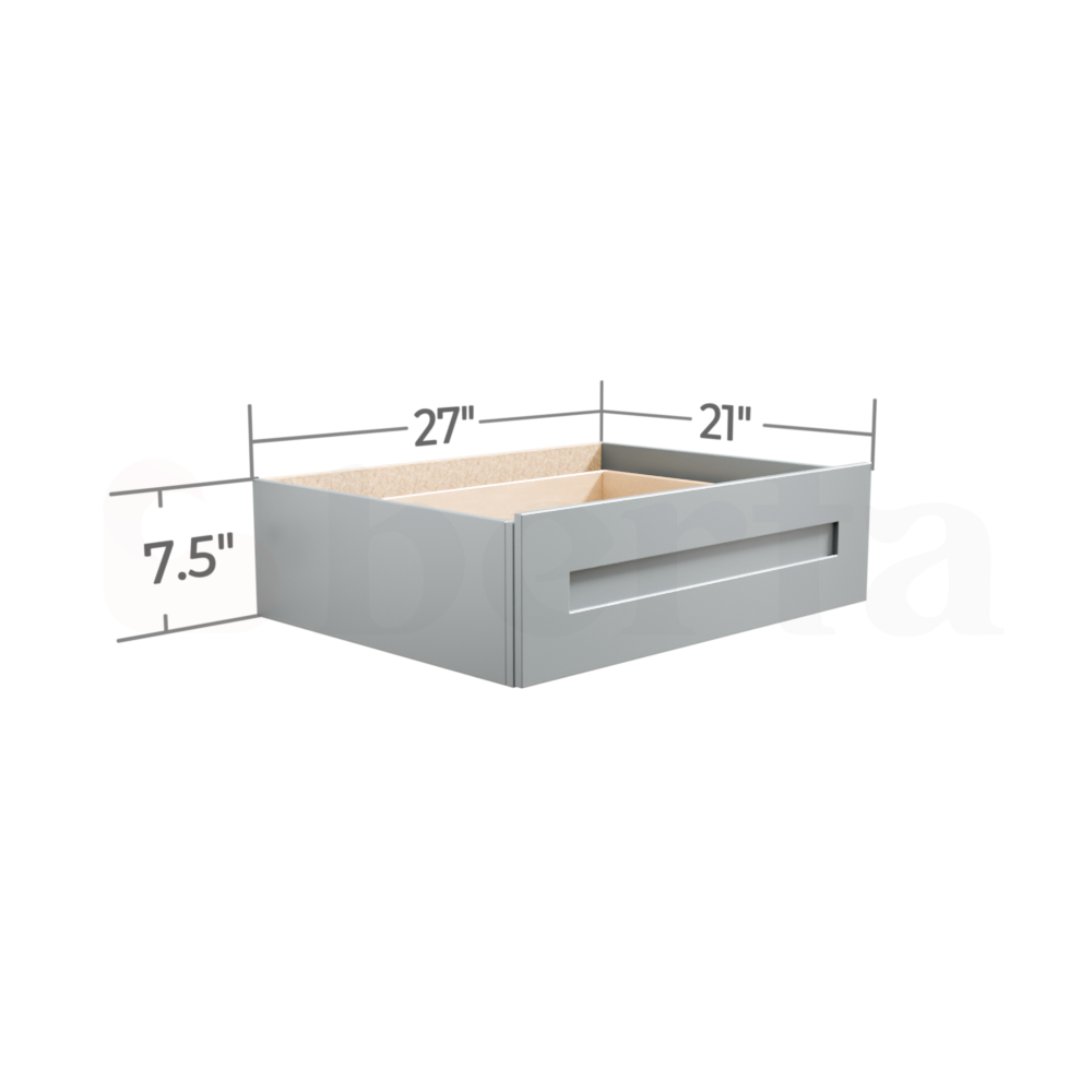 Vanity Knee Drawer – Classic Shaker Pre-Assembled - Berta 