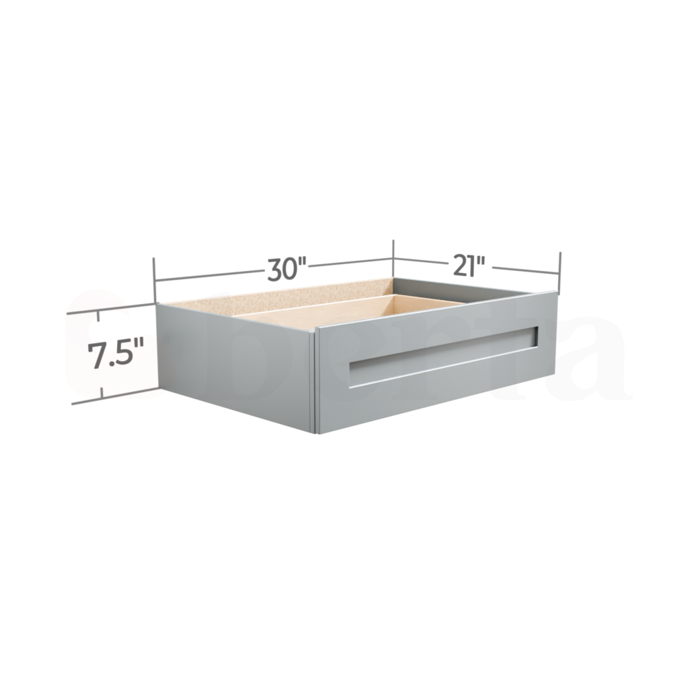 Vanity Knee Drawer – Classic Shaker Pre-Assembled - Berta 