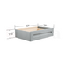 Vanity Knee Drawer – Classic Shaker Pre-Assembled - Berta 