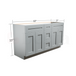 Vanity Sink Base Cabinets – Classic Shaker Pre-Assembled - Berta Store 