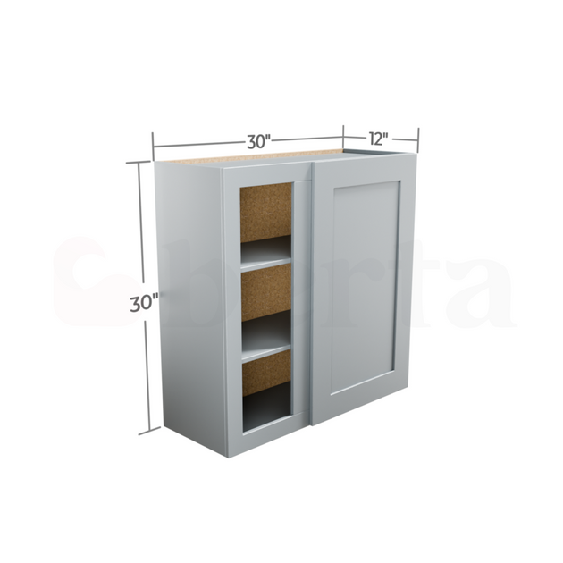 Wall Blind Corner Cabinets - Classic Shaker Pre-Assembled - Berta 