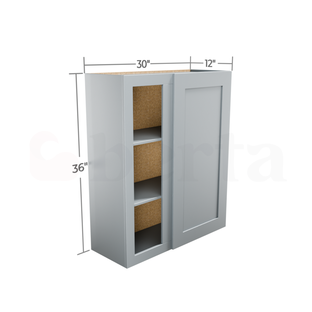 Wall Blind Corner Cabinets - Classic Shaker Pre-Assembled - Berta Store 