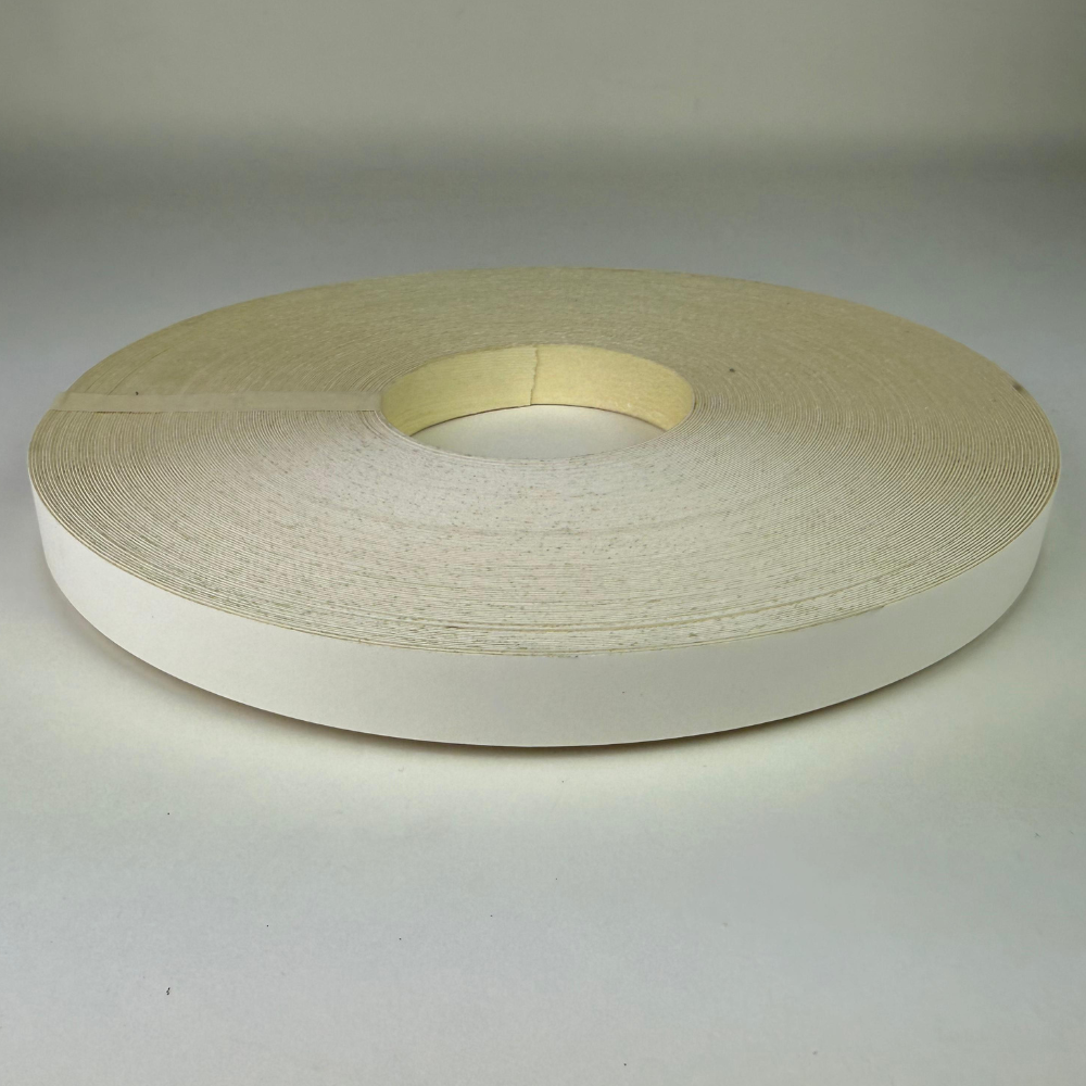 White Edgeband – 7/8" x 250ft Roll, Preglued, Matt - Berta Store 