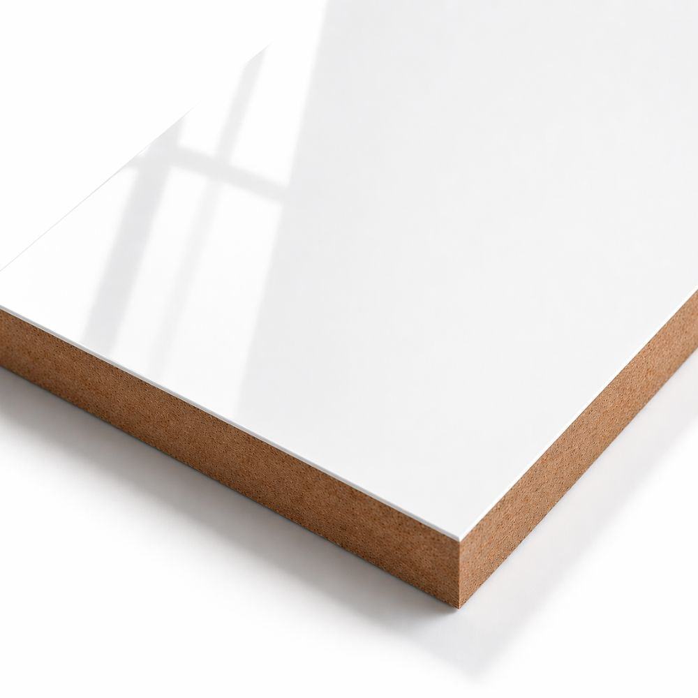 Black Gloss MDF Panel 4x8 Sheet Berta Store