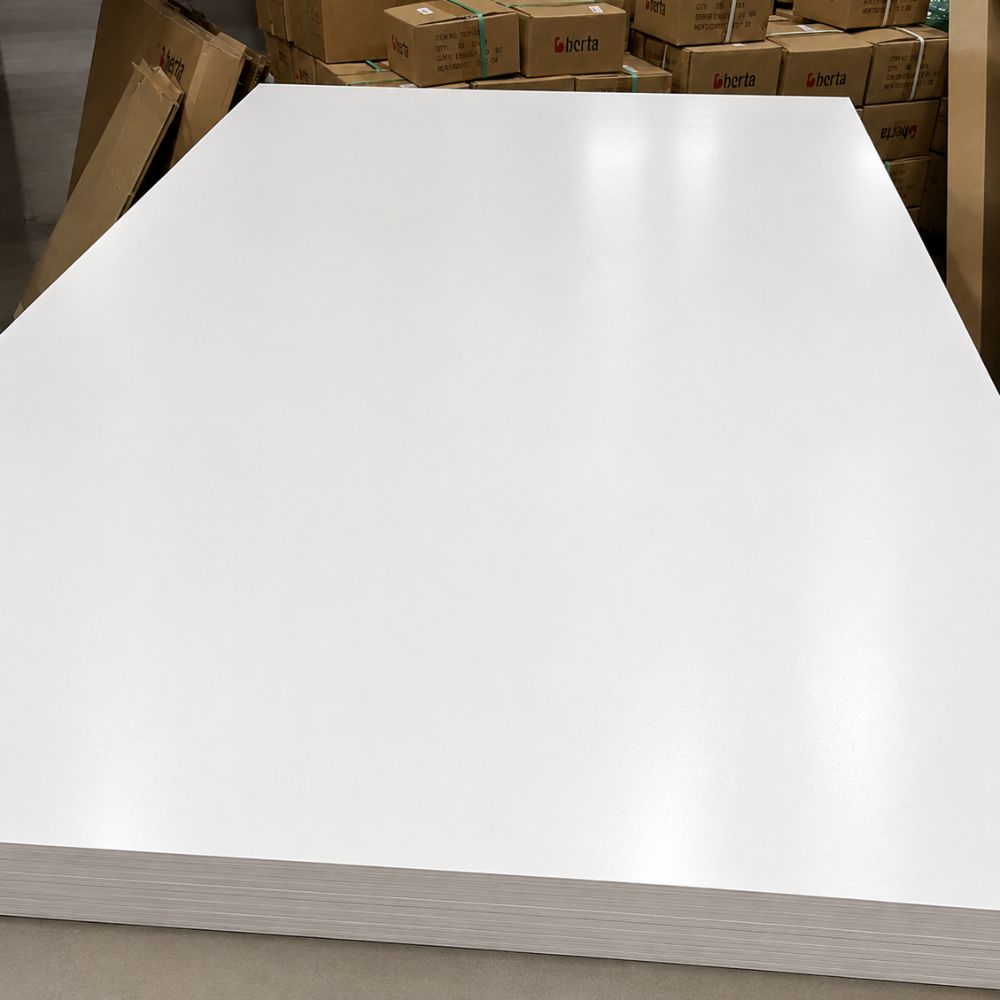 4×8 Prefinished White Melamine Baltic Birch Plywood – 3/4" Cabinet Grade - Berta Store 