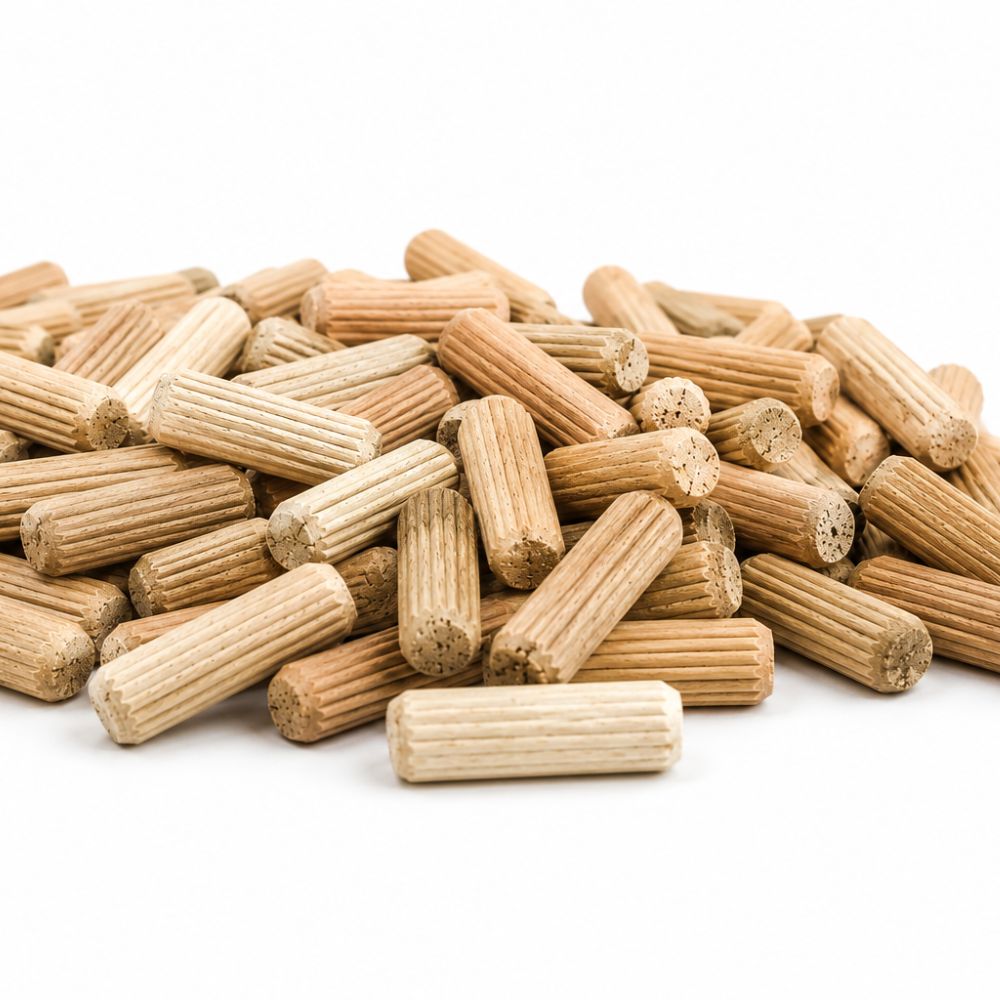 5/16" x 1-1/2" Wood Dowel Pins – 2000 Pack - Berta Store 