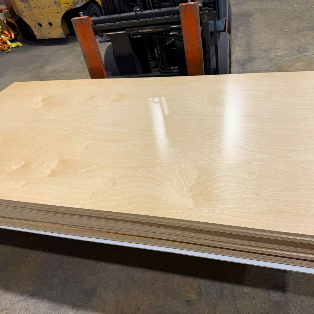 4×8 Prefinished Cabinet Grade Plywood – Birch or White Melamine - Berta Store 