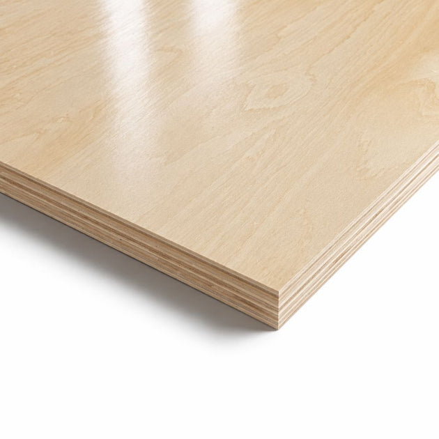 4×8 Prefinished Cabinet Grade Plywood – Birch or White Melamine - Berta Store 